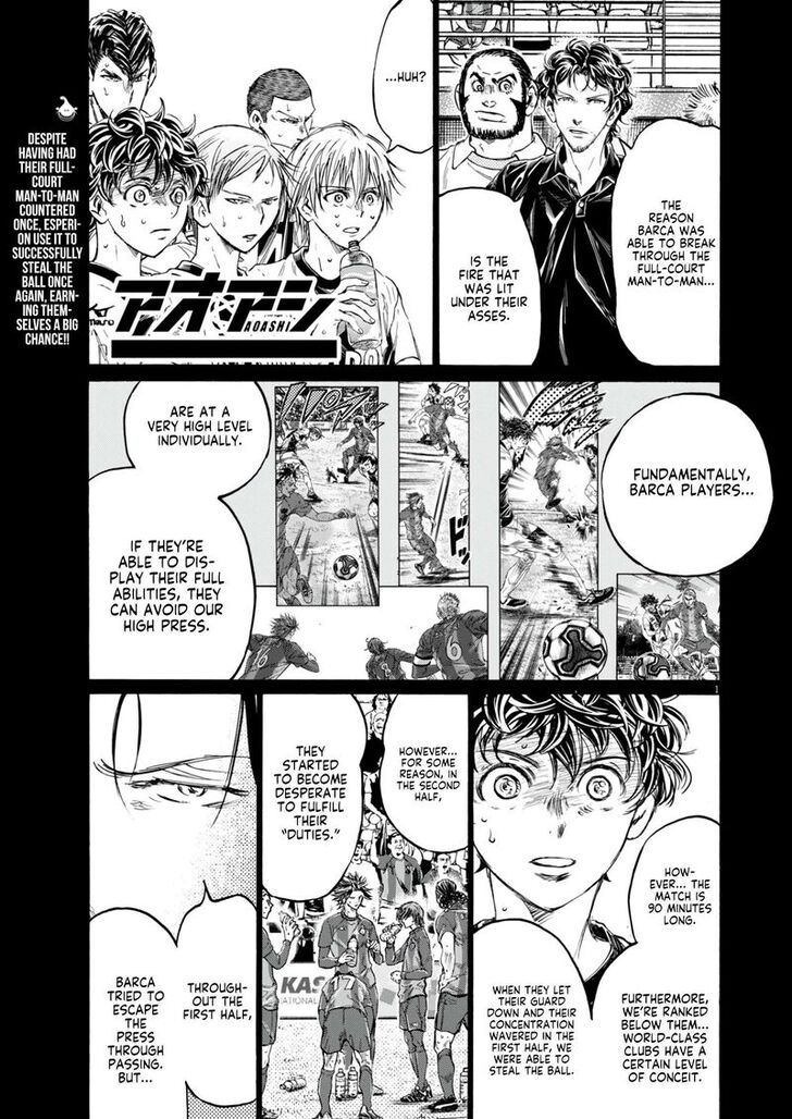 Ao Ashi, Chapter 383 image 01